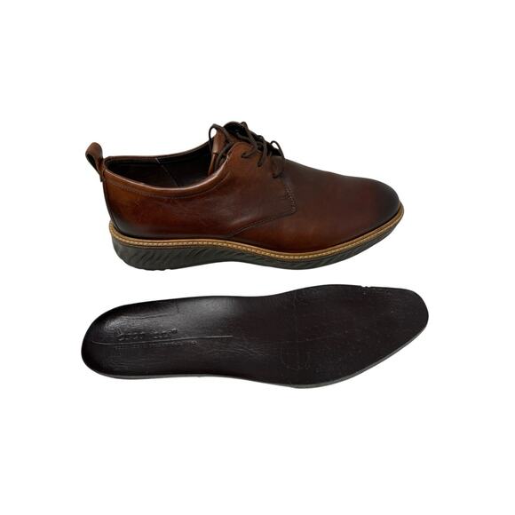 ECCO Men\'s ST-1 Brown Leather Hybrid Derby Lace Up Oxford EU 46 US 12 main image 6